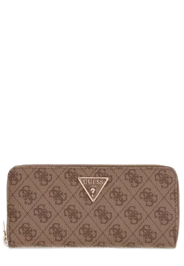 Guess γυναικείο μεγάλο πορτοφόλι Laurel με λογότυπο 4G SWSG7459146-2