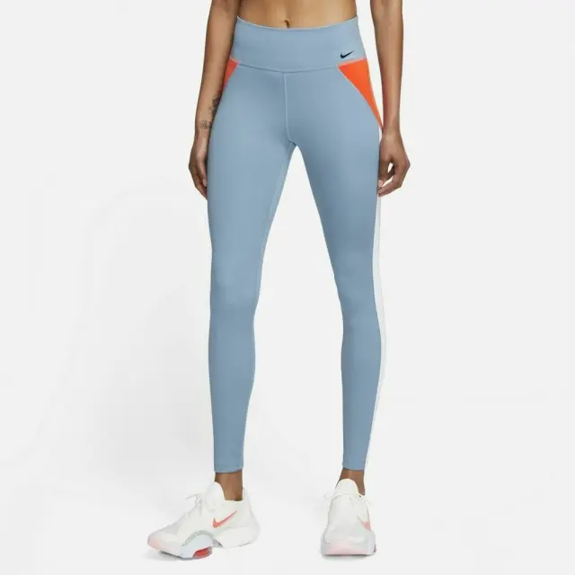 Nike One Dri-FIT Tight (DM7270-494) - Σιέλ
