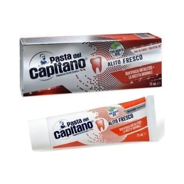 CAPITANO Οδοντόκρεμα για καθαρή αναπνοή 75ml 1+1
