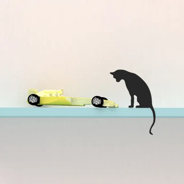 Artori Design Διακοσμητική φιγούρα γάτας Cat's meow: PRINCESS 3