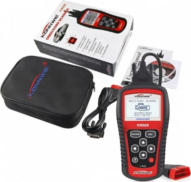 Ψηφιακό διαγνωστικό αυτοκινήτων OBDII/EOBD - 1740209/01 - KW-808 - Konnwei - 170426 2