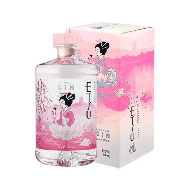ETSU JAPANESE GIN SAKURA 700ml