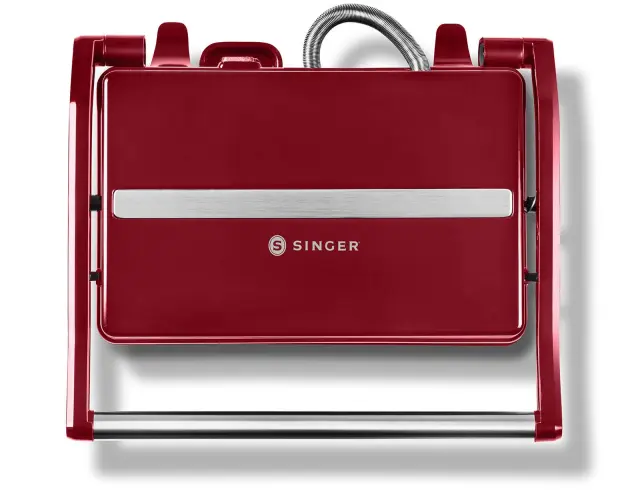 Τοστιέρα Σαντουιτσιέρα 2 σε 1 Singer SM-1310 με ισχύ 750W - Scarlet RoseSM 1310ISCR 2