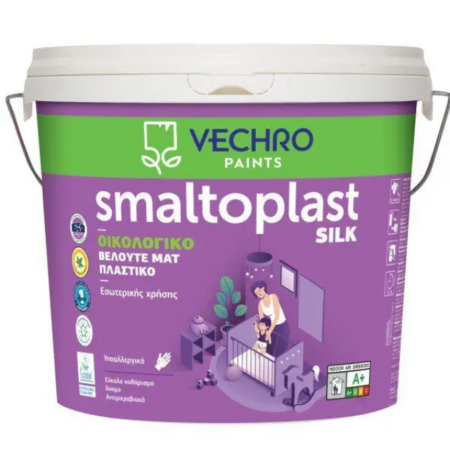 Vechro 129301000226 - SMALTOPLAST SILK ΟΙΚΟΛΟΓΙΚΟ B/TR 10 L