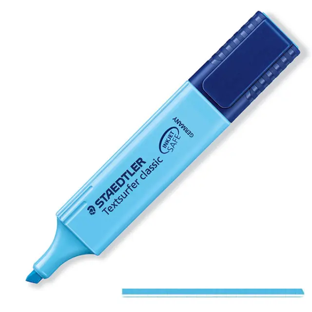 Staedtler Μαρκαδόρος Υπογράμμισης - Blue