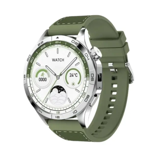 Smartwatch με οθόνη AMOLED 1.43\" σε πράσινο χρώμα