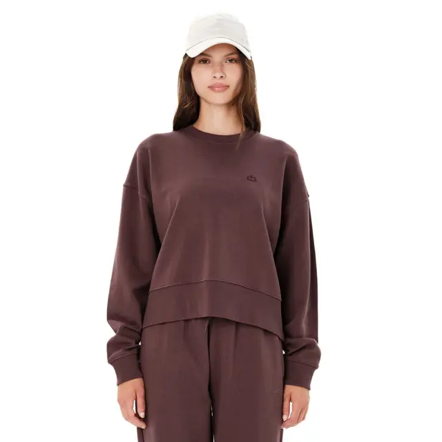 Emerson Women's Crew Neck (262.EW20.90-DUSTY PLUM) - Μπορντό