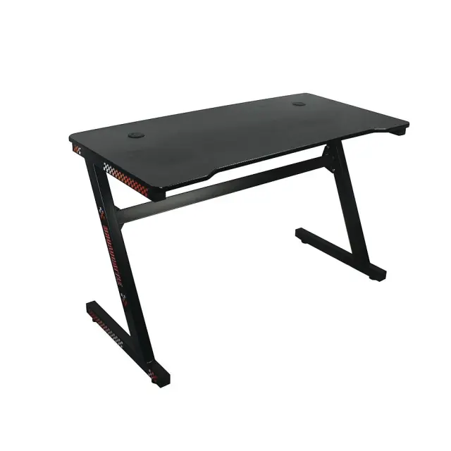 Γραφείο Gaming Μαύρο Μέταλλο/Μελαμίνη 120x60x75cm
