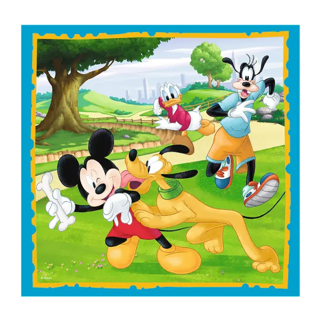 Παζλ Trefl 3 σε 1 Disney Mickey and friends 2