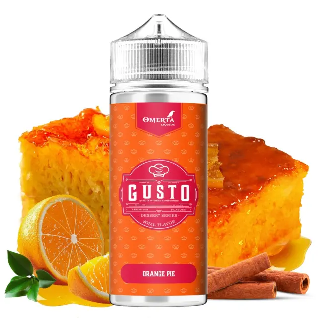 Orange Pie 20ml (120ml) – Gusto by Omerta