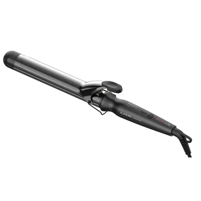 GAMA Salon Curl 32 mm PC5004 Επαγγελματικό Ψαλίδι Μαλλιών Τιτανίου 140–220°C 2