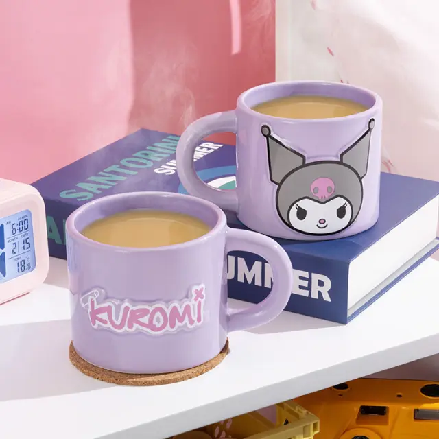 Κούπα κεραμική HELLO KITTY - Kuromi - Embossed Mug 400ml PP14659KUR