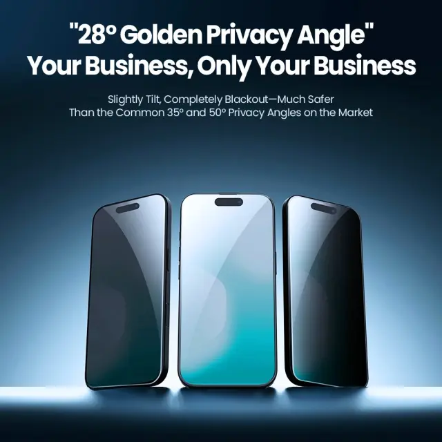 Nillkin Tempered Glass 0.25mm Guardian 2.5D for Apple iPhone 17 Black (with applicator) 3