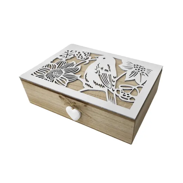 Ξύλινο αποθηκευτικό κουτί M145B-6 - Wooden storage box 697221