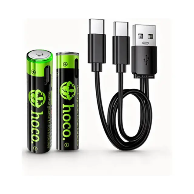 Hoco Επαναφορτιζόμενες Μπαταρίες AAA Li-ion 1200mAh 1.5V 2τμχ