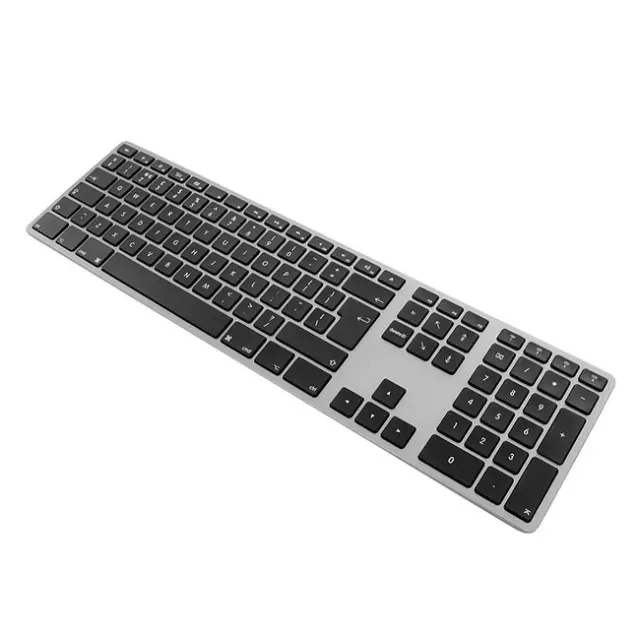 Matias Keyboard FK418 bezprzewodowa 100% Gray / Black (FK418BTB-UK)