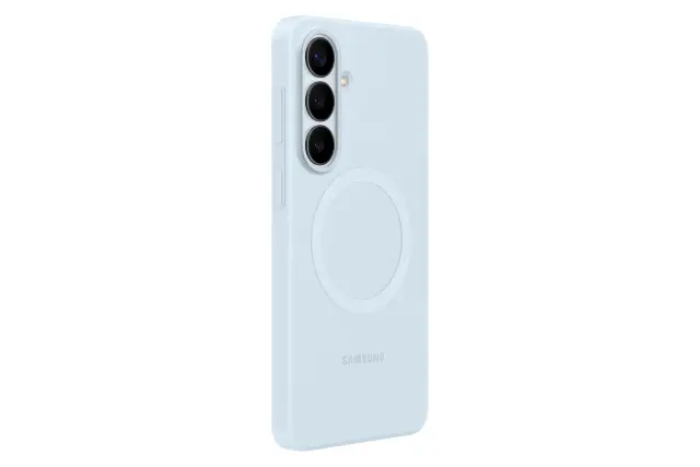 EF-ES947CLE Samsung Silicone Magnet Cover for Galaxy S26+ Light Blue (Damaged Package) 2
