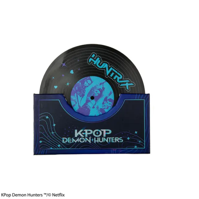 Σουβέρ Hunters + Demons Soundtrack Kpop Demon Hunters Set of 4 Coasters 2