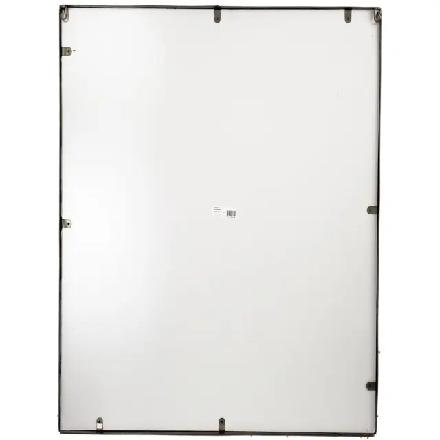 Καθρέπτης Μαύρο Μέταλλο 77x3x77cm 2