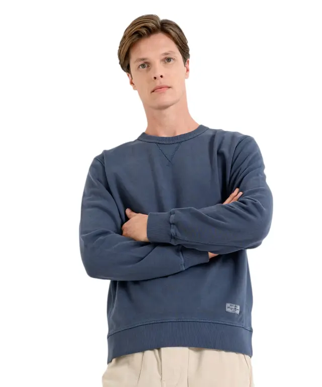 Pepe Jeans - Ανδρική Μπλούζα Φούτερ Jasper PM5800201-594 Μπλε