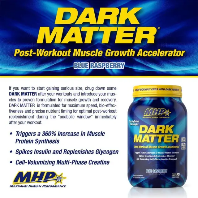 MHP Dark Matter Blue Raspberry, 1.56 kg 3