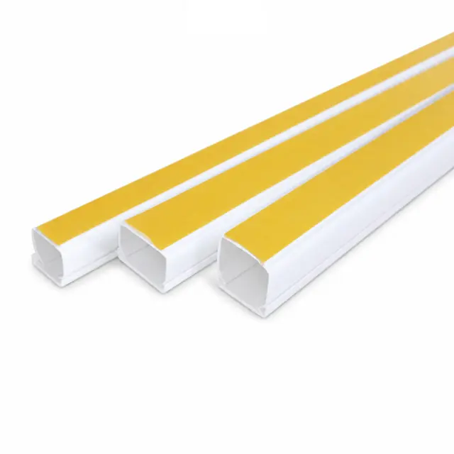 Cable Trunking with Removable Cover and Adhesive Tape 2m 25X25