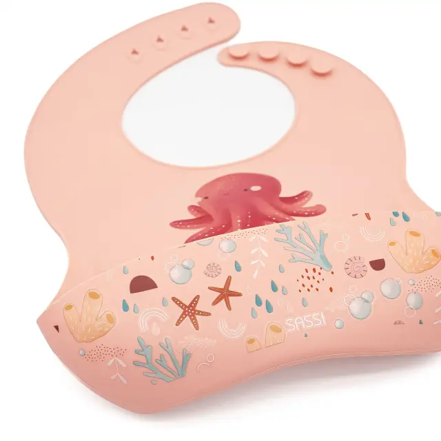 Sassi Σαλιάρα Σιλικόνης Slurpy The Octopus 2