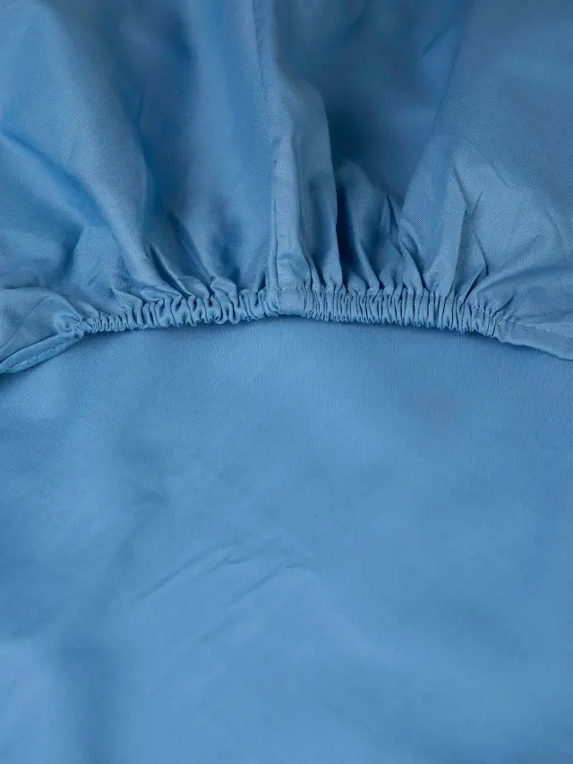 Κατωσέντονο Cotton Feelings με λάστιχο 104 Blue Διπλό (160x200+30) Sunshine 2