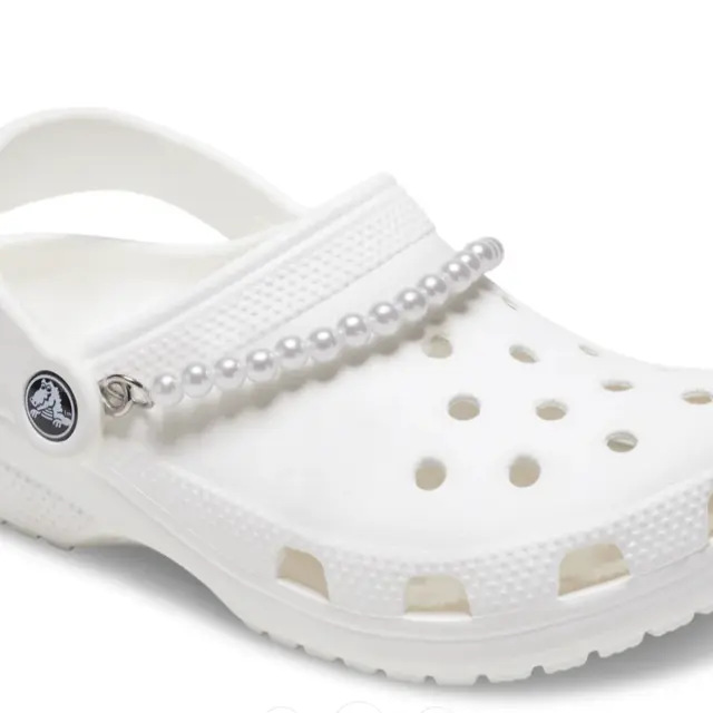 Γυναικείο Διακoσμητικό Crocs Jibbitz Charms 10013439 Pearl Strap Chain Άσπρο - One Size 3