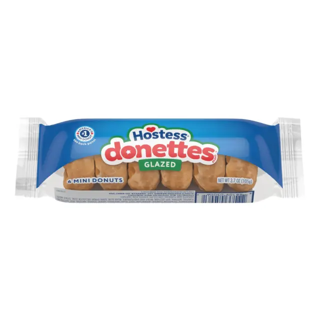 Hostess Mini Donettes 6pk Glazed 85gr