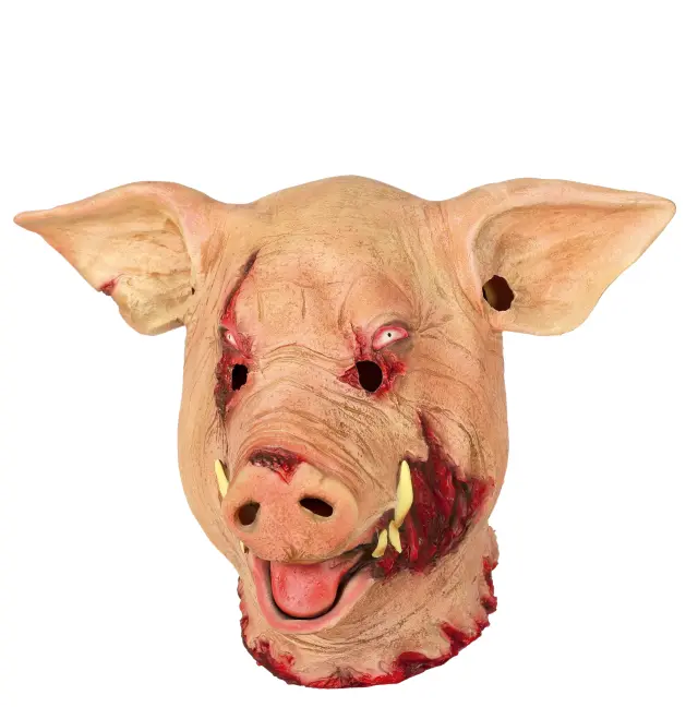 Αποκριάτικη Μάσκα Latex Horror Pig (Fiestas Guirca) (GU-2857) 2