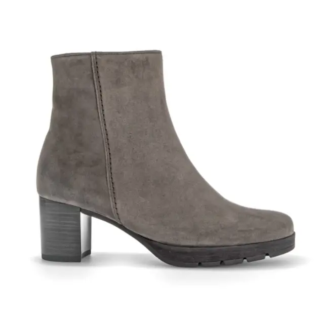 Gabor Μποτάκια Γυναικείο δέρμα Nubuck Γκρί GAB/32071 001-MOHAIR - 36