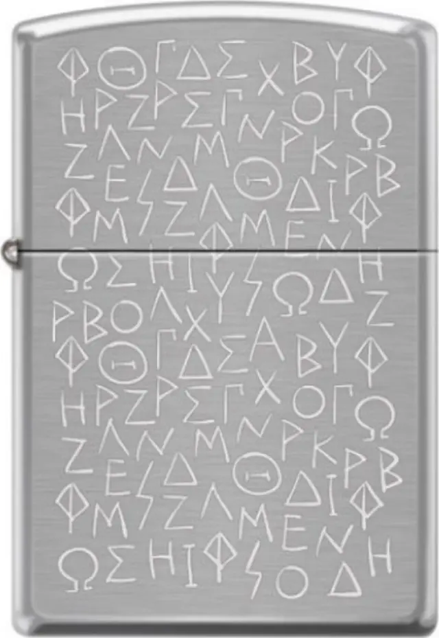 ZIPPO Αναπτήρας - Greek Letters 200-071158