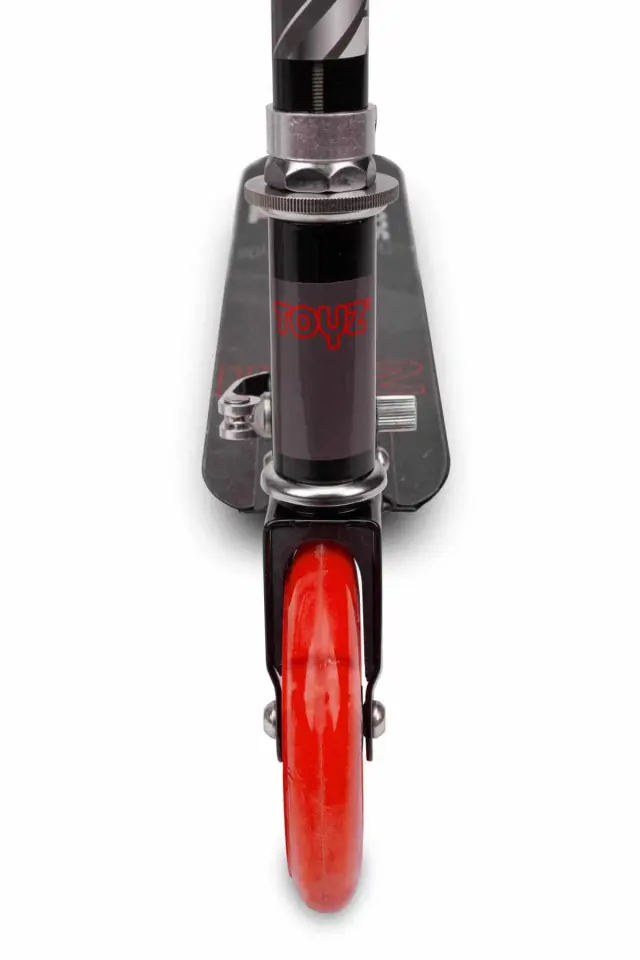 Scooter Δίτροχο με Κράνος και Προστατευτικά Tauro Toyz Red 0423 3