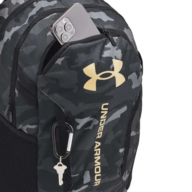 Under Armour Adult Hustle 6.0 Backpack Παραλλαγή - Μαύρο 1384672-001 (Under Armour) - One Size 3