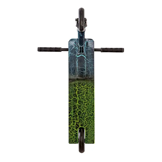CRISP SCOOTERS Ultima 5.0 Blue/Green Cracking 2