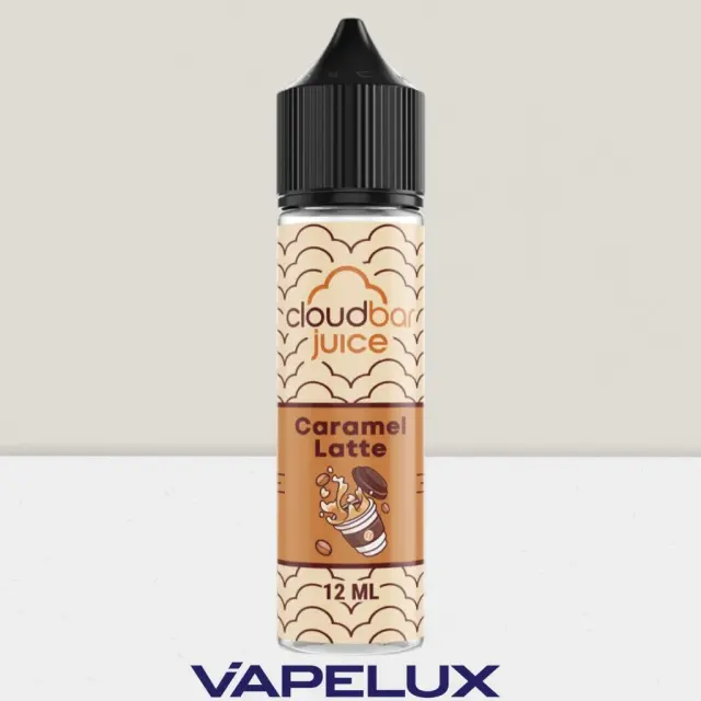 CloudBar Juice Flavor Shots Caramel Latte 12ml to 60ml 2
