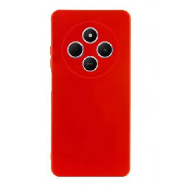 Θήκη Σιλικόνης για Xiaomi Redmi 14C/ Poco C75 Κόκκινη OEM