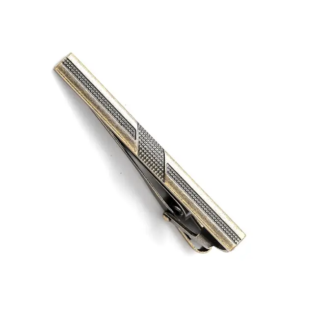 Ασημί Κλιπ Γραβάτας 5 cm – LGD-TC/ANTIQUE/39 2