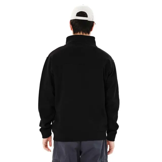 Emerson Men's Half Zip Sweat (262.EM20.300-Black) - Μαύρο 3