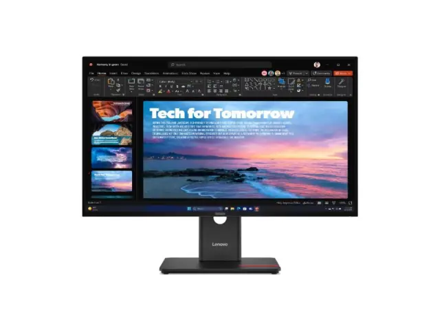 Monitor Lenovo ThinkVision T27QD-40 27 QHD S/HDMI/USB-A/ USB- C/Ethernet/ Speakers/3Y Warranty 64AAGAT2EU
