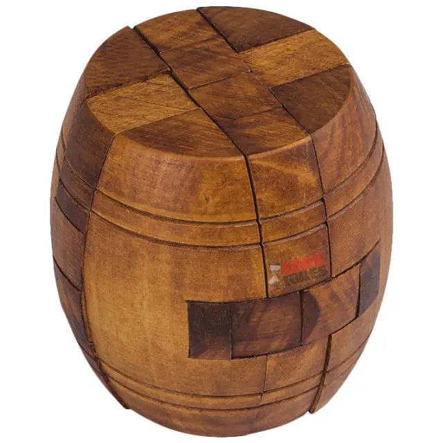 Professor Puzzle Ξύλινο Παιχνίδι Γρίφος / Puzzle Game: Nelson's Barrel Puzzle 2
