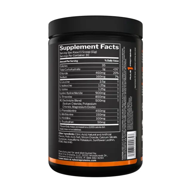 Rule1 Essential Amino 9 fruit-punch, 30-servings 2