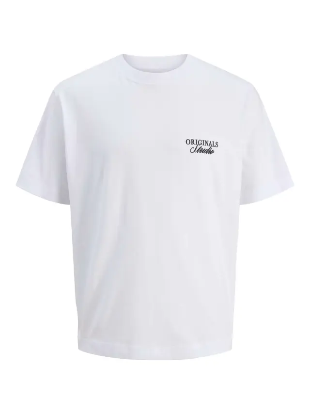 JORNORREBRO TYPO TEE SS CREW NECK NOOS Bright White - XXL