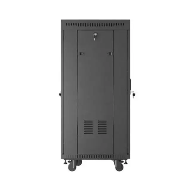 Lanberg Καμπίνα Rack 19" 24U 600x600 Black LCD V2 (FF01-6624-12BL) 3