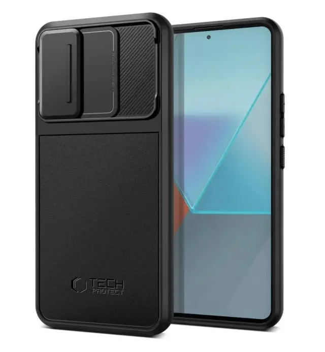 Tech-Protect® CamShield Back Cover Θήκη για Xiaomi Redmi Note 13 Pro 5G/Poco X6 - Black
