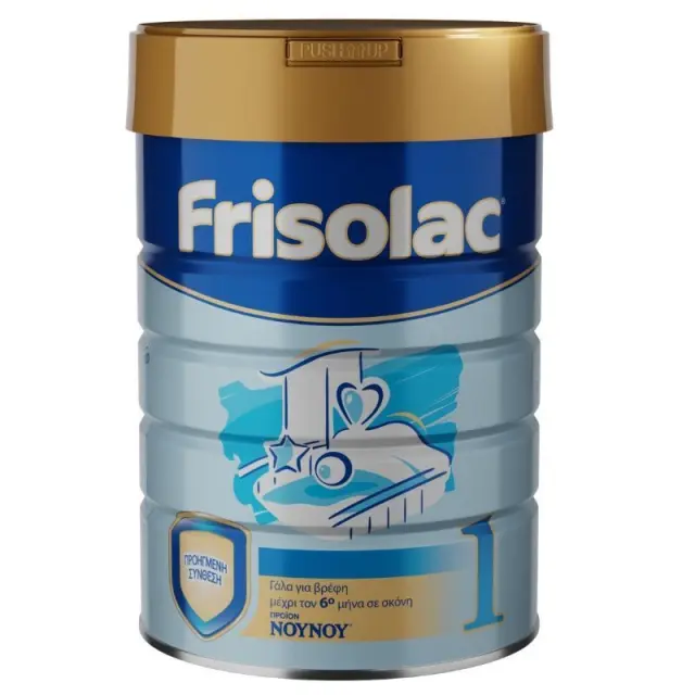 Frisolac No1 Γάλα σε Σκόνη για Βρέφη Μέχρι τον 6ο Μήνα 800g