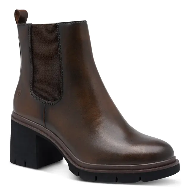 Γυναικεία Ανατομικά Δερμάτινα Μποτάκια Tamaris Comfort 8-85428-47 395 Μόκα Καφέ - 38 2