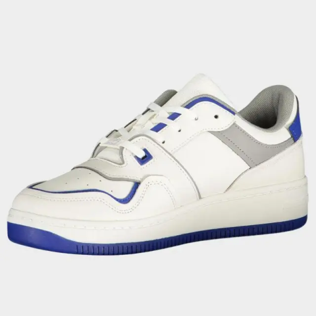 Tommy Hilfiger - Ανδρικά Sneakers Retro Basket EM0EM01463-C8T Λευκό - 46 3