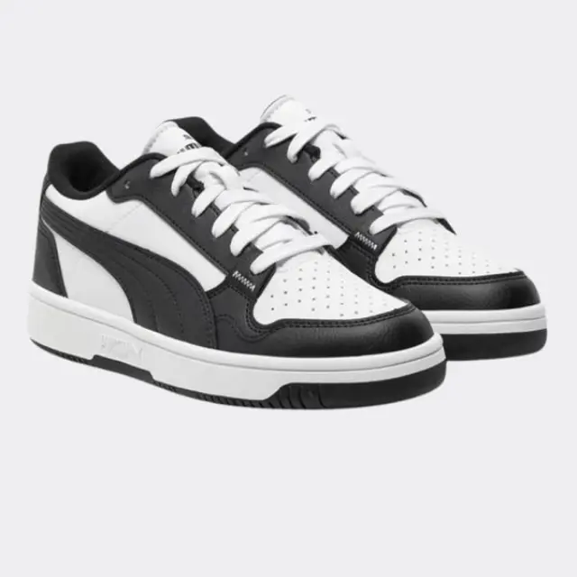 Puma Reb-L Jr Black/White 398993-01 - 39 3